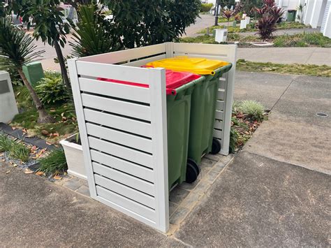 metal wheelie bin enclosures|wheelie bin enclosures bunnings.